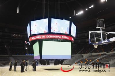 cba第1馆静待总决赛 12面直播屏为nba级别(图)