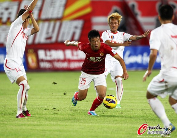 足协杯-彭欣力倪波各两球赵鹏进球 恒大7-1晋级