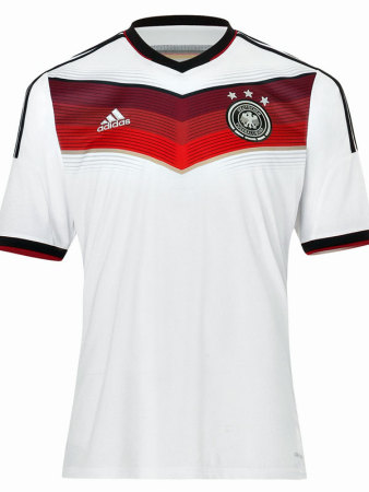 德国世界杯主场球衣正式公布白衣白裤改变传统