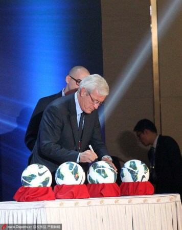 专访里皮:暂不支持恒大球员留洋 任期内不接国足