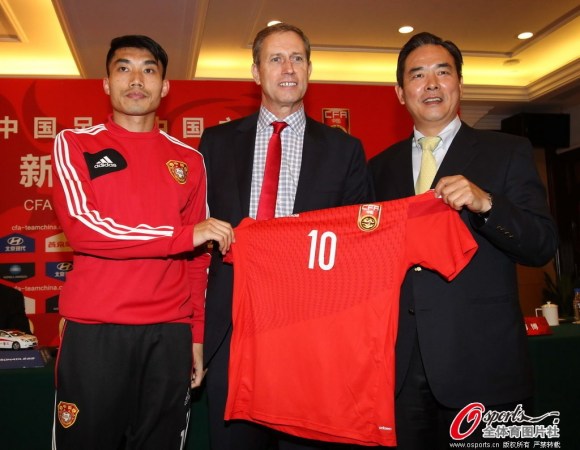 佩兰:自豪加入中国足球大家庭 目标进2018世界杯