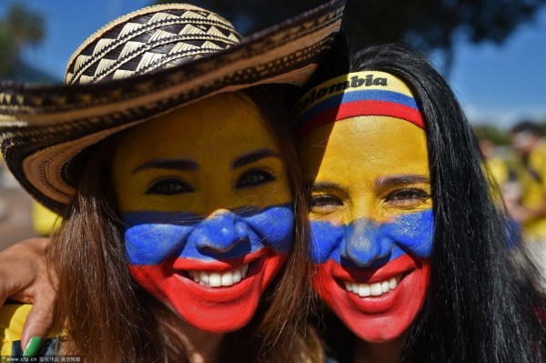 世界杯第一美女哥伦比亚_日本vs哥伦比亚64分钟出现的美女_哥伦比亚美女外交部长