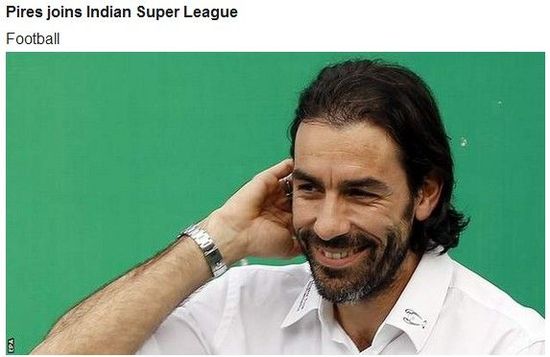 皮雷正式加盟印度超级联赛 或与永贝里针锋相