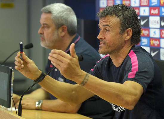 恩里克:哈维发牢骚说明他进取 不要控球要进球