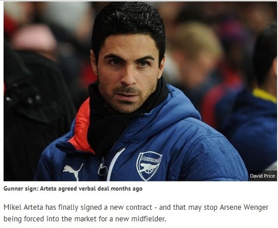 曝阿森纳队长已签下新约 温格今夏或放弃买后