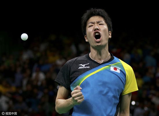 水谷隼胜老萨为日本首夺乒乓球单打奖牌