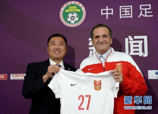法国人布鲁诺·比尼正式出任中国女足主教练