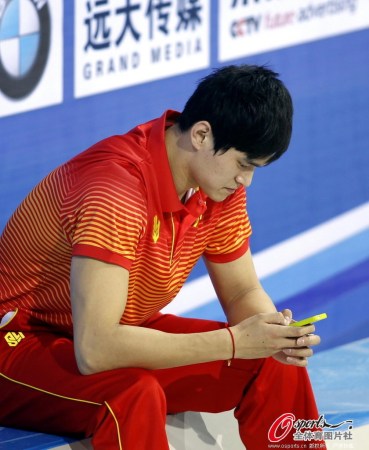 央视:孙杨是中国游泳第一人 对手只能跟在背后