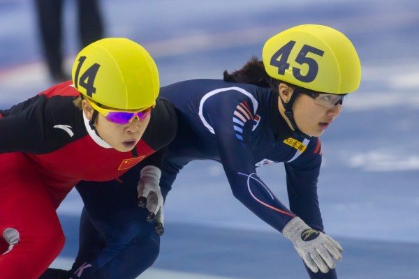 短道速滑世界杯上海站 韩国长距离项目完胜中国