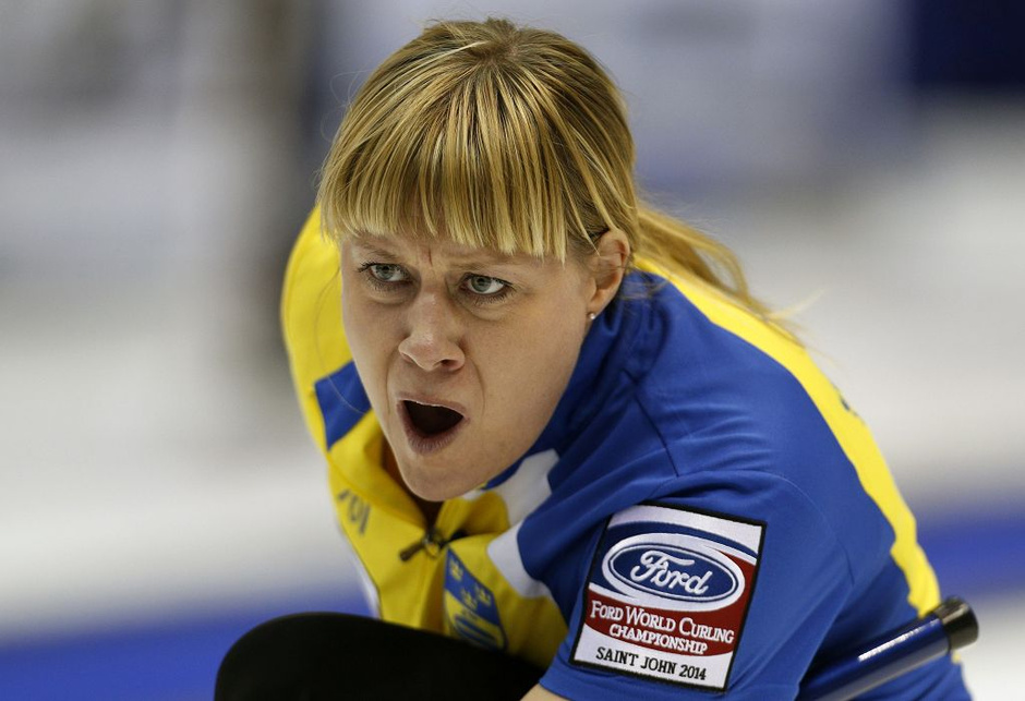 高清:女子冰壶世锦赛开战 苏格兰四垒指甲个性