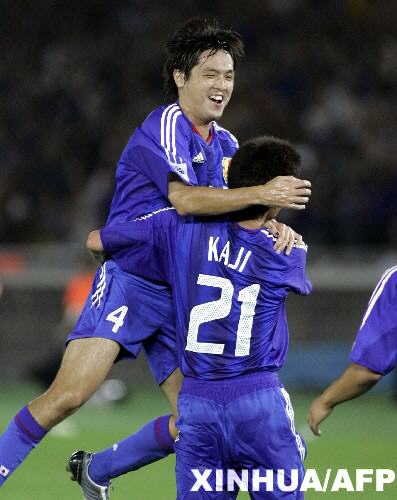 2006年世界杯亚洲区预选赛B组:日本2比1胜伊