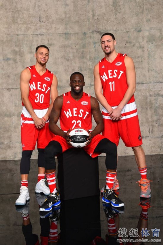NBA全明星定妆照图片