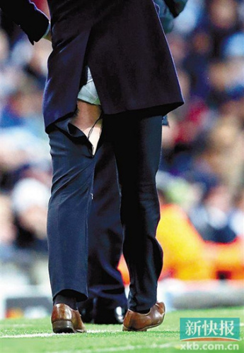 齐达内又裂裤 这次他赛后说"我都没发现"(图)