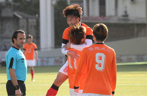 鲁能u19热身7-2大胜葡萄牙球队 陈科睿梅开二度