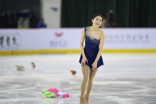 高清:十三冬花滑女子單人滑短節目 李子君列第一