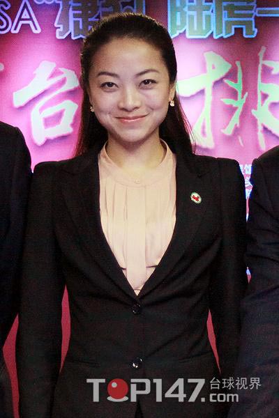 李珍,美女裁判,多次执裁国际9球以及中式台球全国赛事