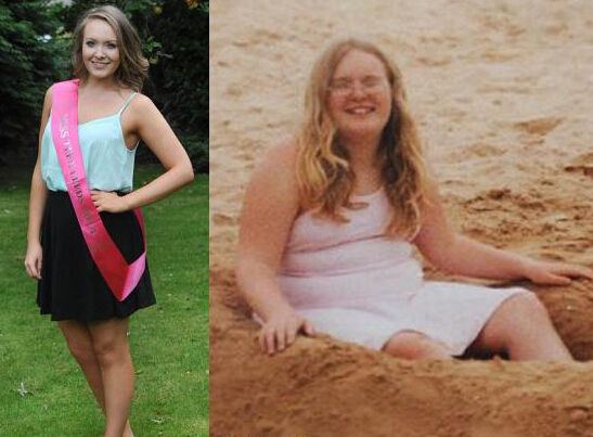 胖丫减肥前后对比照图片